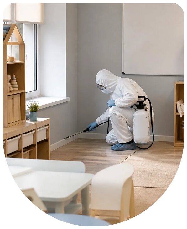 Профессиональная дезинсекция детского сада в Петрозаводске